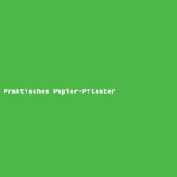 Praktisches Papier-Pflaster