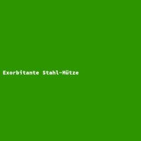 Exorbitante Stahl-Mütze