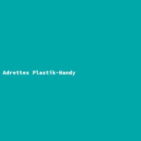 Adrettes Plastik-Handy