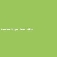Geschmeidiger Gummi-Akku