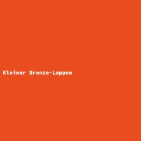 Kleiner Bronze-Lappen